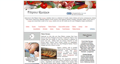 Desktop Screenshot of filipinofoodrecipes.net